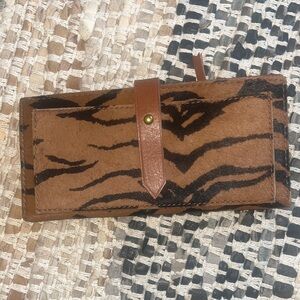 Madewell Tan Leather Wallet
